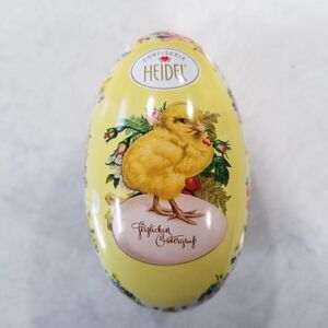 Confiserie Heidel Easter egg tin empty
